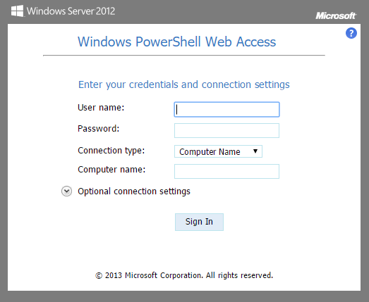 powershell-web-access-screen